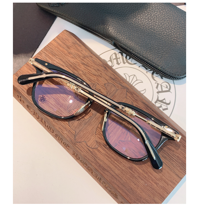 Chrome hearts 克罗心TYCOXAGAINHATCH黑框眼镜